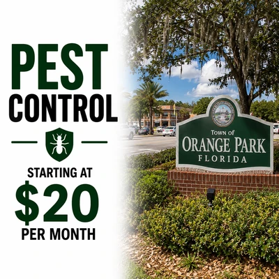 Professional pest control services in Orange Park, FL protecting homes and businesses from common pests.